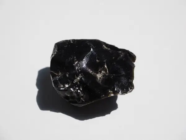 A Black Obsidian Raw Stone