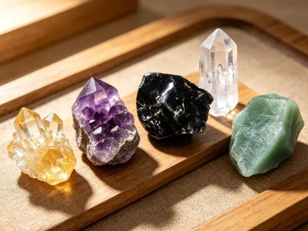 Five Crystals for Positive Energy
