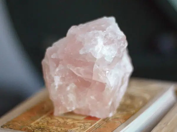 A Rose Quartz Crystal