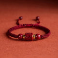 Tibet Cinnabar Blessing Braided Bracelet