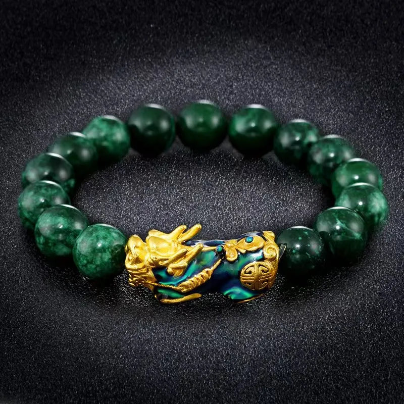 FengShui PiXiu Jade Protection Bracelet