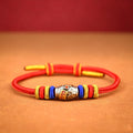 Tibetan Goddess of Wealth Zhaki Lhamo Mantra Bracelet