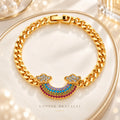 Rainbow Cubic Zirconia Bracelet
