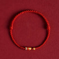 Artisan Woven Good Luck Red Rope Bracelet