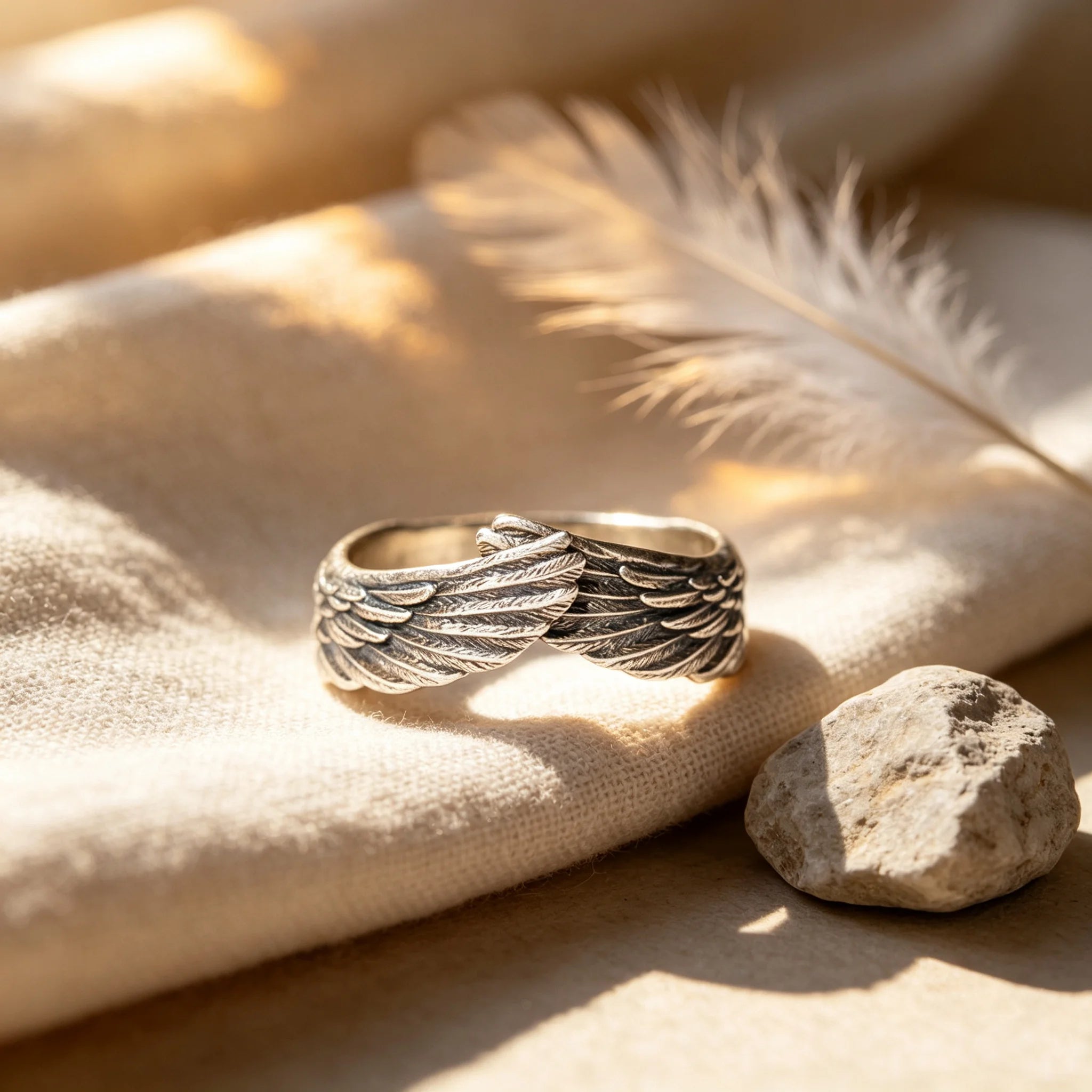 Angel Wing Lucky Ring