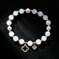 Natural Clear Quartz Crystal Healing Bracelet for Energy Cleansing