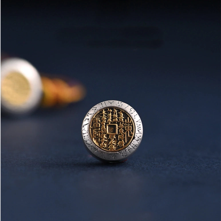Ancient Spirit Coin Woven Protection Bracelet