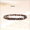 Silver Sheen Obsidian Protection & Intuition Bracelet