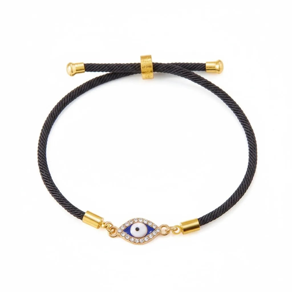 Sacred Lotus - Evil Eye Protection Bracelet for Protection & Grounding