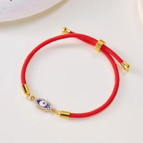 Sacred Lotus - Evil Eye Protection Bracelet for Protection & Grounding