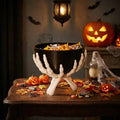 Halloween Skeleton Hand Candy Bowl
