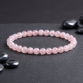 Rose Quartz Energy Crystal Bracelet