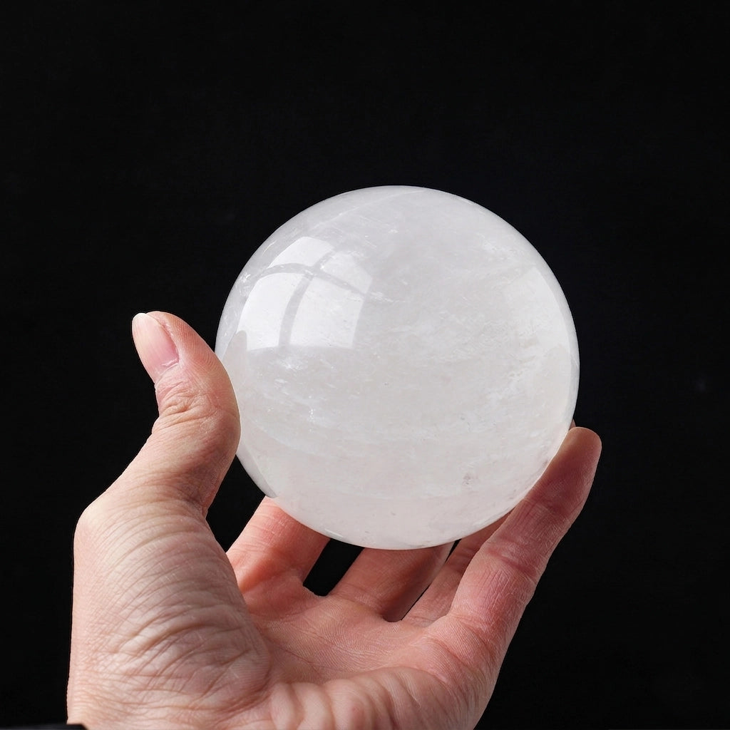 Obsidian Crystal Sphere to Shield Against Negative Energy