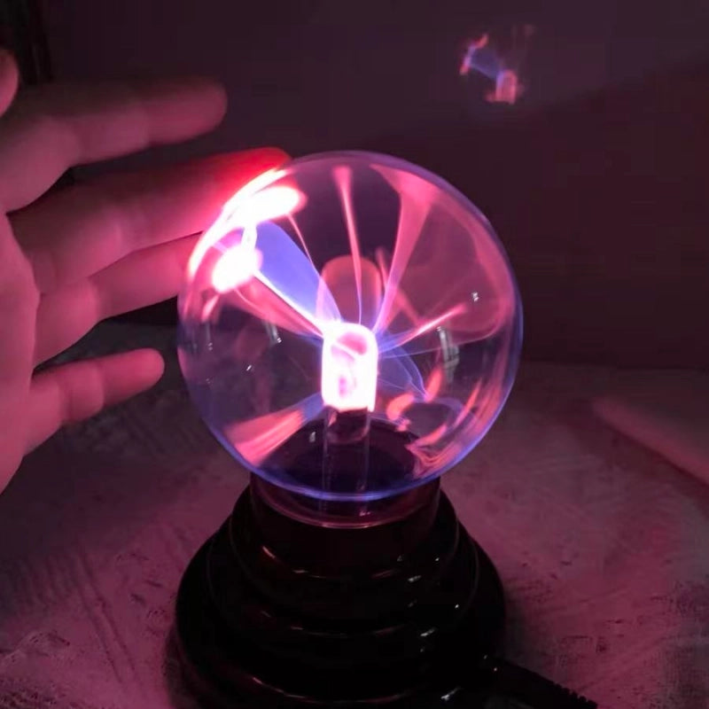 3 Inch Plasma Ball with Heart-shaped Glass