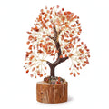 Sacred Lotus - Vitality Carnelian Crystal Tree for Grounding & Protection